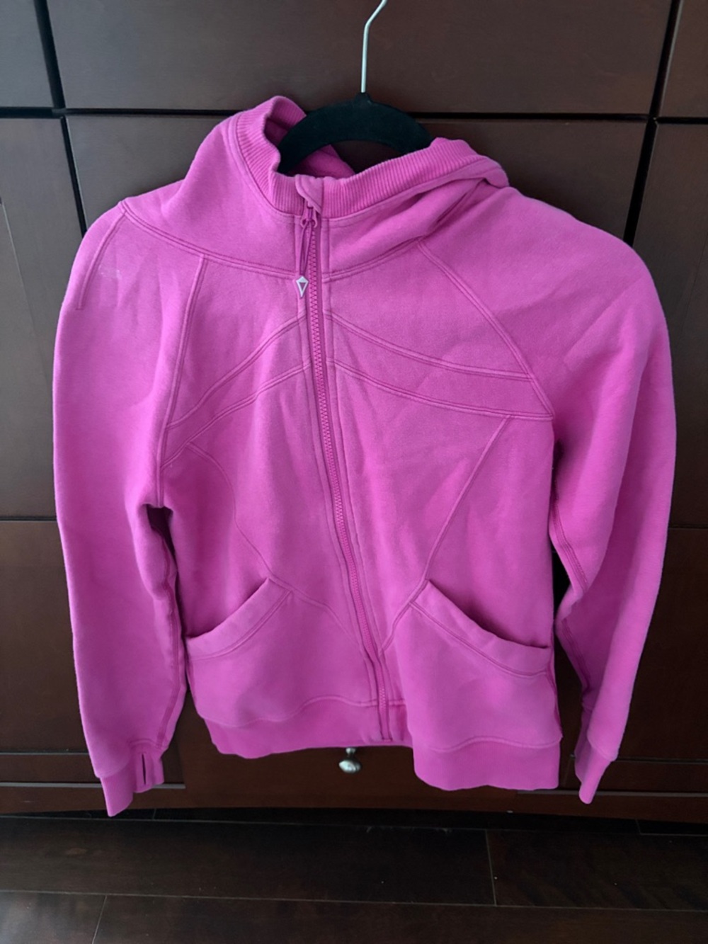 Ivivva Girls Bright Magenta Zip Hoodie